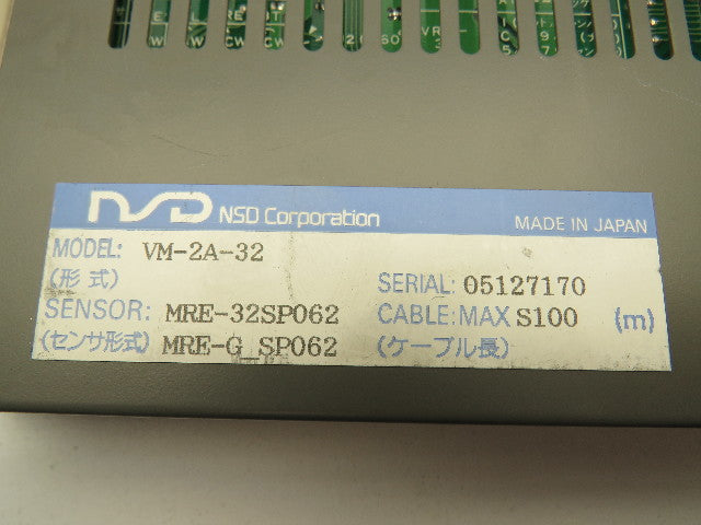 NSD VM-2A-32 Absocoder Sensor VM-2 Converter Module Max S100 24V