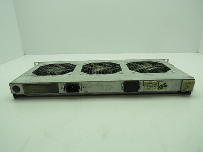 Schroff 10713-102 Steel Bracket Mount 3-Fan Tray Assembly Unit 115V