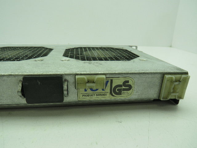 Schroff 10713-102 Steel Bracket Mount 3-Fan Tray Assembly Unit 115V
