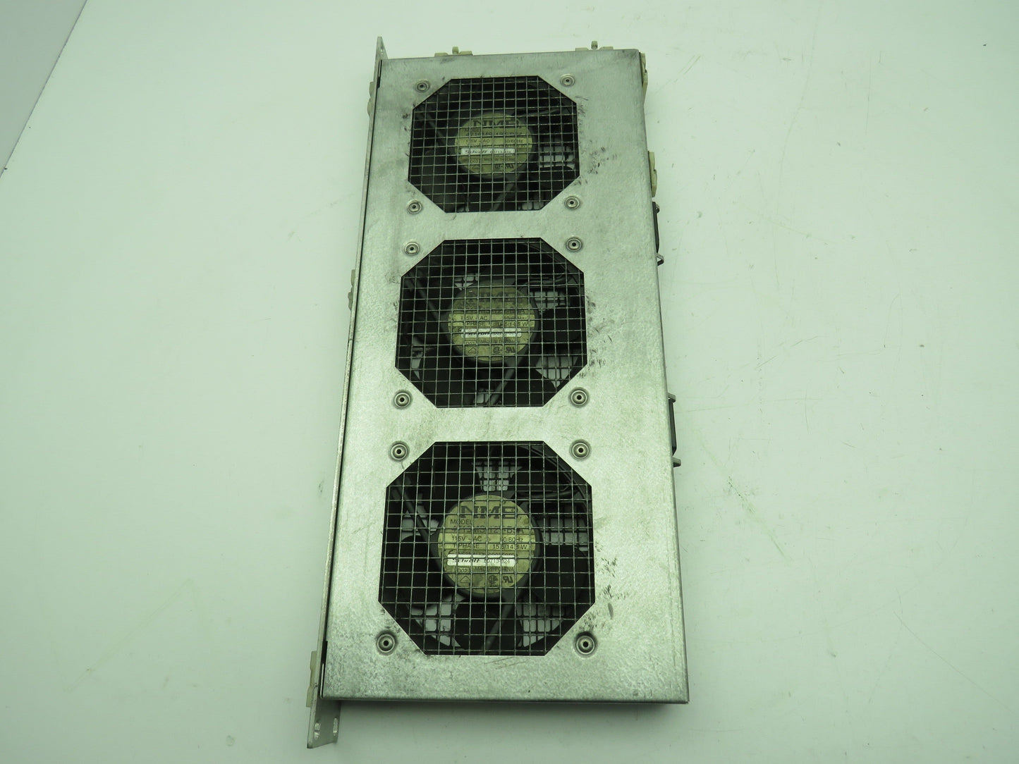 Schroff 10713-102 Steel Bracket Mount 3-Fan Tray Assembly Unit 115V