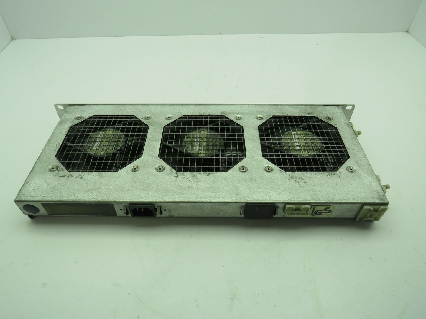 Schroff 10713-102 Steel Bracket Mount 3-Fan Tray Assembly Unit 115V