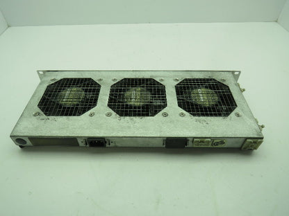 Schroff 10713-102 Steel Bracket Mount 3-Fan Tray Assembly Unit 115V
