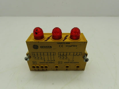 CEMA 105DTL690 Flashing Signaling Device 400-690V RED Lamp 1/3 Phase Series 105