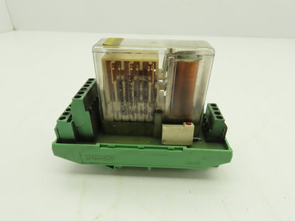 UM-HOZ 462/1-1-1-1-2-2/G24 Phoenix Relay Socket Base DIN Rail HOZ-462-1210 24VDC