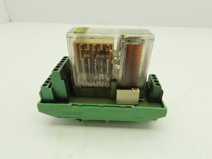 UM-HOZ 462/1-1-1-1-2-2/G24 Phoenix Relay Socket Base DIN Rail HOZ-462-1210 24VDC