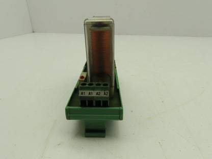 UM-HOZ 462/1-1-1-1-2-2/G24 Phoenix Relay Socket Base DIN Rail HOZ-462-1210 24VDC