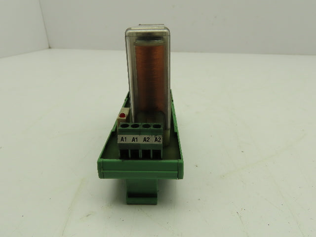 UM-HOZ 462/1-1-1-1-2-2/G24 Phoenix Relay Socket Base DIN Rail HOZ-462-1210 24VDC