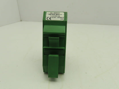 UM-HOZ 462/1-1-1-1-2-2/G24 Phoenix Relay Socket Base DIN Rail HOZ-462-1210 24VDC