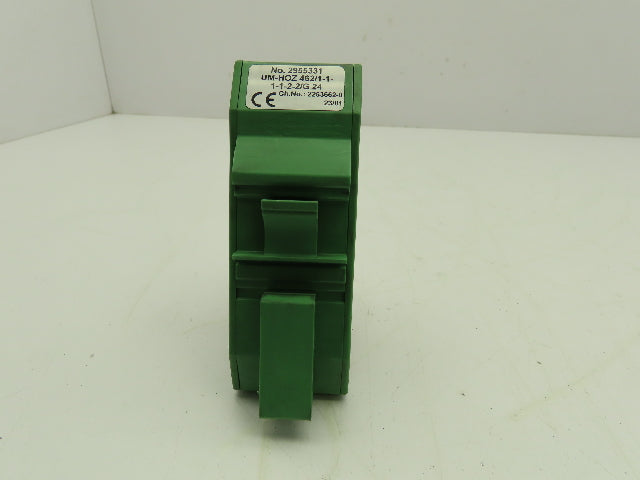 UM-HOZ 462/1-1-1-1-2-2/G24 Phoenix Relay Socket Base DIN Rail HOZ-462-1210 24VDC