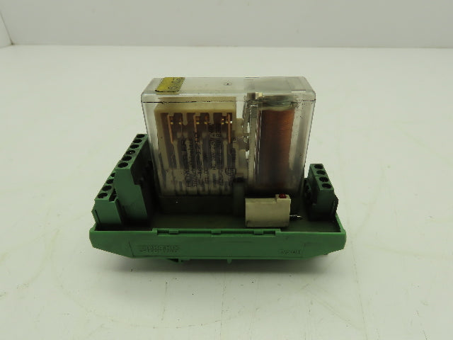UM-HOZ 462/1-1-1-1-2-2/G24 Phoenix Relay Socket Base DIN Rail HOZ-462-1210 24VDC