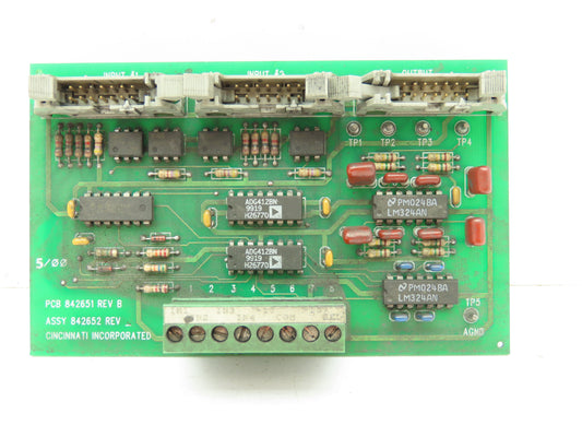Cincinnati PCB 842652 REV B Circuit Board Card 842652