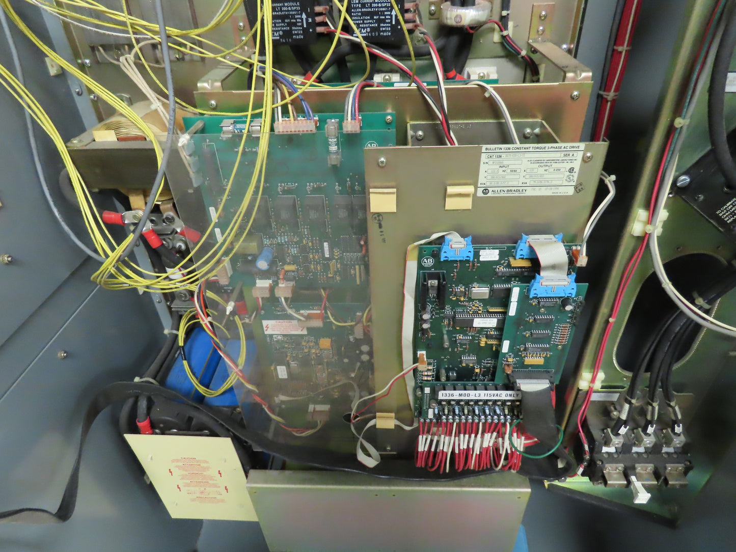 Allen Bradley Bulletin 1336 75 Hp. Adjustable Frequency AC Drive 460v 120 amp