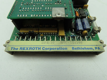Rexroth DPR-10 Amplifier Circuit Board Card Servo PLC 413-WRTE-V