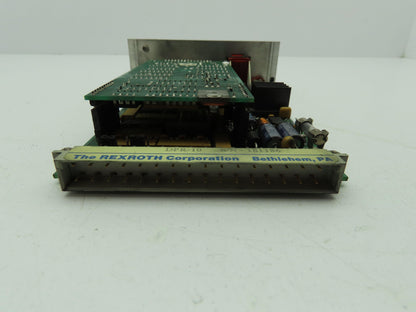 Rexroth DPR-10 Amplifier Circuit Board Card Servo PLC 413-WRTE-V
