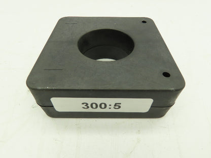 Square D 64R301 Current Transformer Solid Core 300:5A 600V  1-15/16" ID