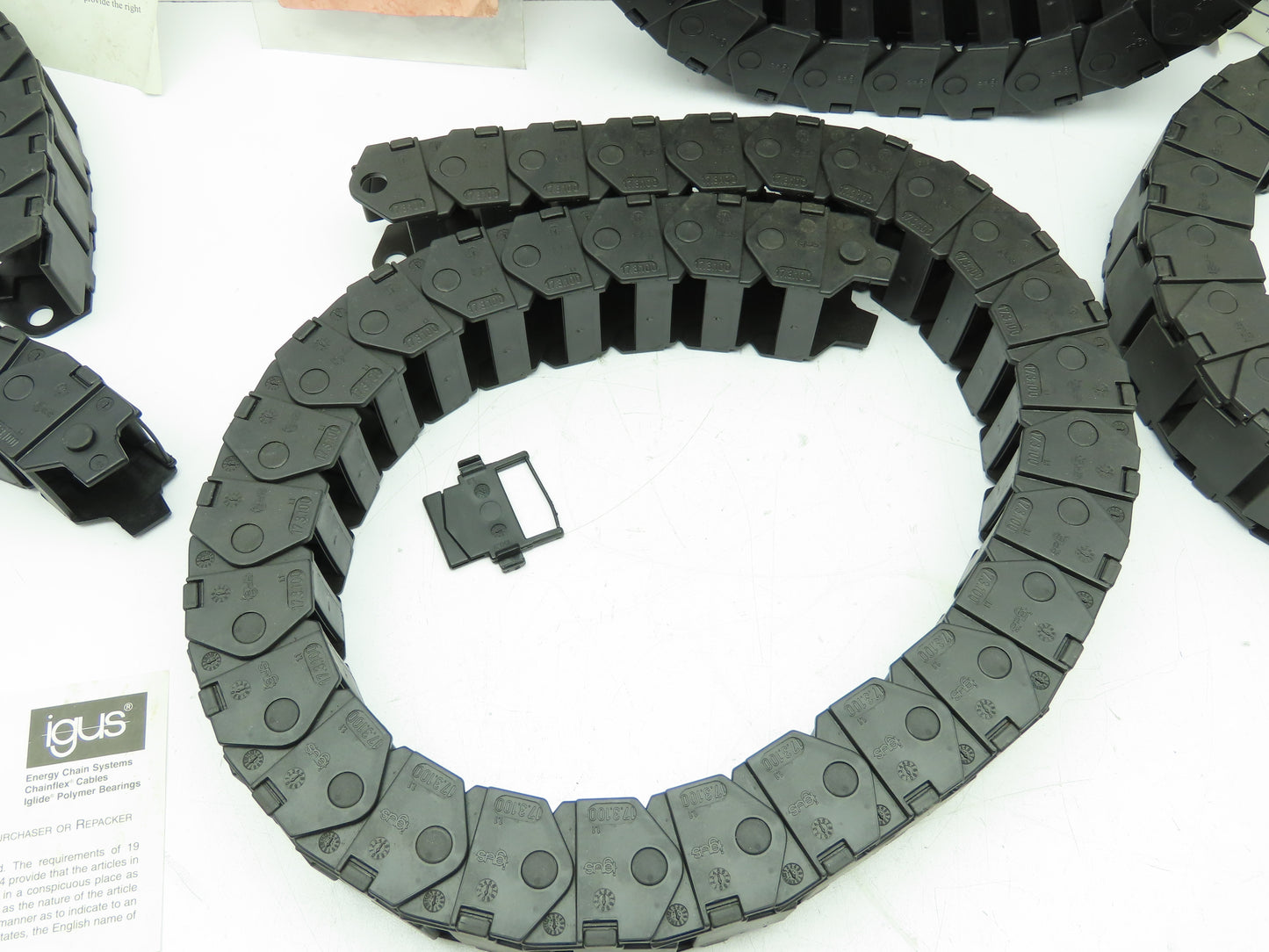 Igus 117-3-12PZ Cable Carrier 17.3.100 Energy Chain System E2 Mini Ser B17 38mm