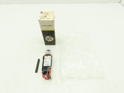 Allen Bradley 800MR-PT16K Push-To-Test Pilot Light BLUE 22mm Ser D Push Button