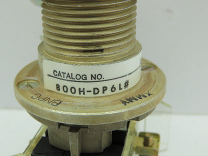 Allen Bradley Mushroomhead Push Button RED STOP Switch Ser C Momentary 2NC