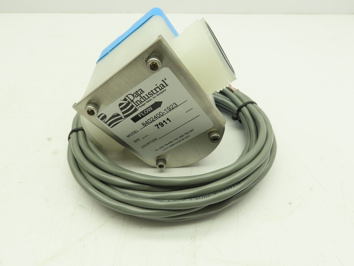 Data Industrial 8402400-1923 Series 4000 1" Flow Sensor Pulse Output Sapphire