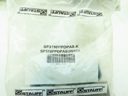 Stauff SP3190PPDPAS-K Tube Weld Plate Clamp Kit 3/4" Type SP  LOT OF 10
