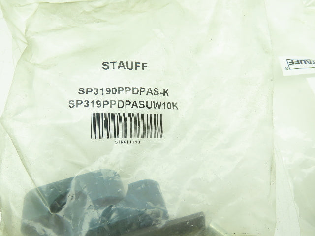 Stauff SP3190PPDPAS-K Tube Weld Plate Clamp Kit 3/4" Type SP  LOT OF 10