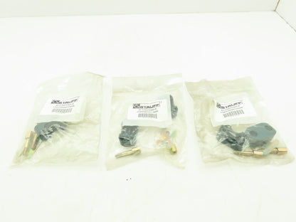 Stauff AF3190PPSIG-K Tube Weld Plate Clamp Kit 3/4"  LOT OF 3