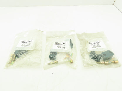 Stauff AF3190PPSIG-K Tube Weld Plate Clamp Kit 3/4"  LOT OF 3