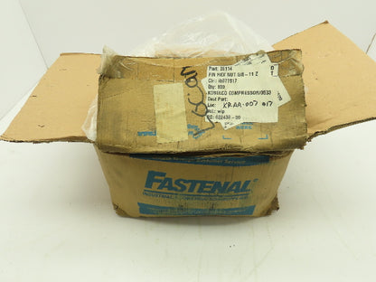 Fastenal 5/8"-11 Zinc Finish Grade A Finished Hex Nut  BOX OF 800