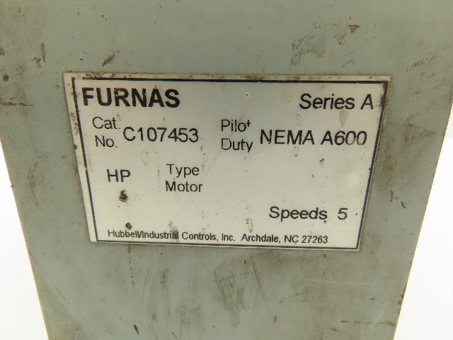 Furnas C107453 Master Switch Enclosure Cover Series A