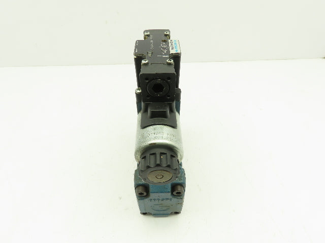Rexroth 4WE6J61/EG24N9DK24L2,  Z2FS 6-2-43/1QV,  4WEH10W44/6EG24 Valve Stack