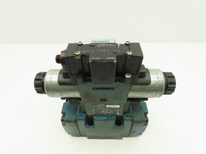 Rexroth 4WE6J61/EG24N9DK24L2,  Z2FS 6-2-43/1QV,  4WEH10W44/6EG24 Valve Stack