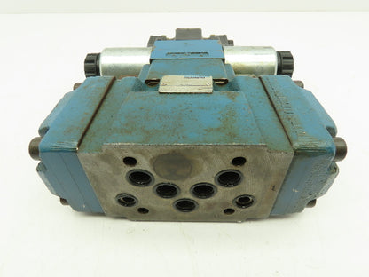 Rexroth 4WE6D61/OFEG24N9DK24L,  Z2FS 6-2-43/1QV,  4WEH10D44/OF6EG24 Valve Stack