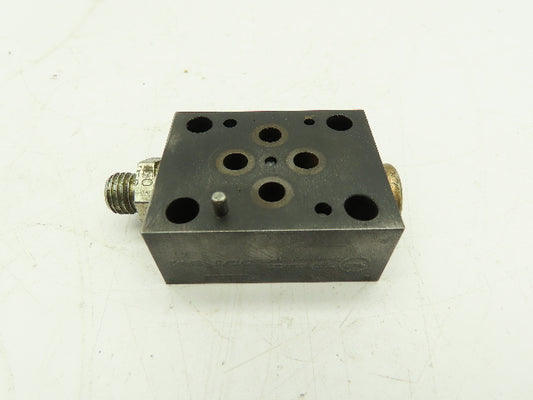 Sun Hydraulics ZVC/S 9FW9 Tap In Manifold