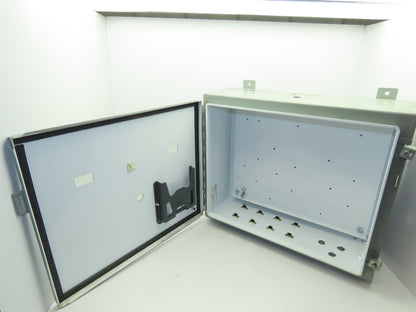 Hoffman A202408LP Steel Electrical Enclosure JIC Box Backplate 20x24x8" Type 12