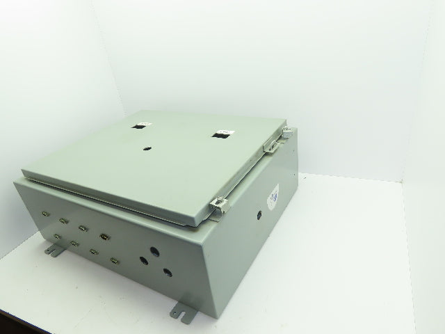 Hoffman A202408LP Steel Electrical Enclosure JIC Box Backplate 20x24x8" Type 12