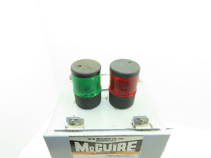 W.B. McGuire 112-393 HTR Loading Dock Vehicle Truck Restraint Control Panel Box