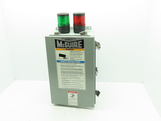 W.B. McGuire 112-393 HTR Loading Dock Vehicle Truck Restraint Control Panel Box