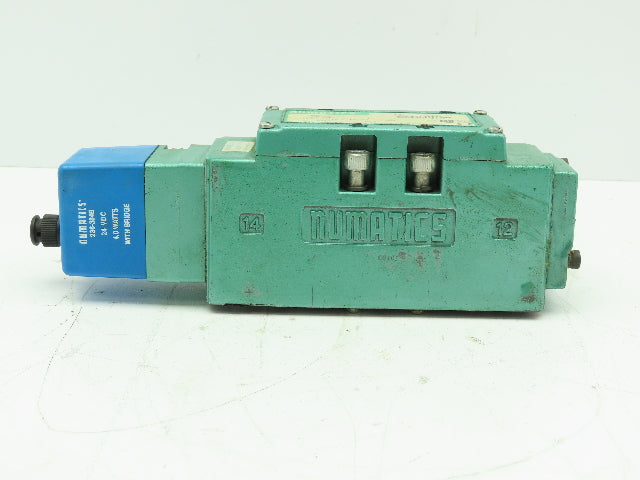 Numatics 123BA415MG  Pneumatic Solenoid Valve 232PSIG-Air 24VDC Rep. 123BA400M