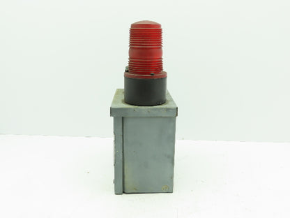 McGuire Dock Controller Indicator Light Box RED/GREEN START/STOP 110V 6x6x4"