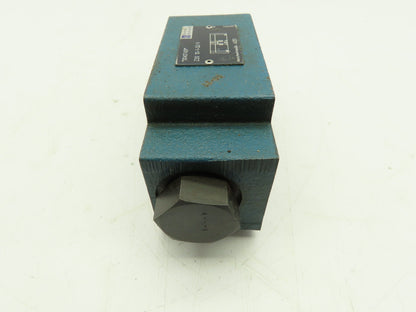 Rexroth Z2S 10-1-32/V Hydraulic Check Valve, Sandwich Plate