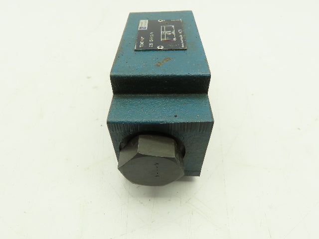 Rexroth Z2S 10-1-32/V Hydraulic Check Valve, Sandwich Plate