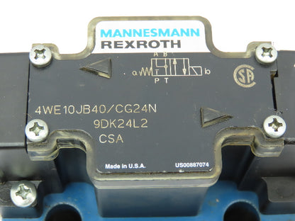 Rexroth 4WE10JB40/CG24N Directional Valve