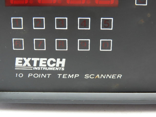 Extech 10 Point Temp Scanner Temperature Indicator Panel Meter