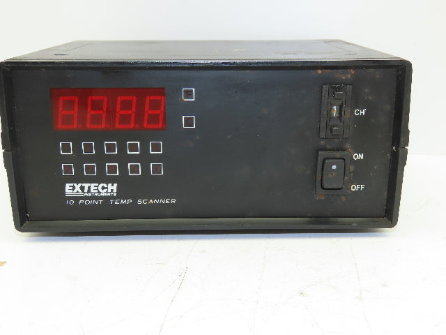 Extech 10 Point Temp Scanner Temperature Indicator Panel Meter