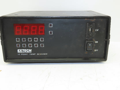 Extech 10 Point Temp Scanner Temperature Indicator Panel Meter
