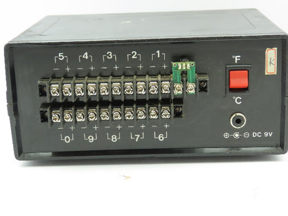 Extech 10 Point Temp Scanner Temperature Indicator Panel Meter