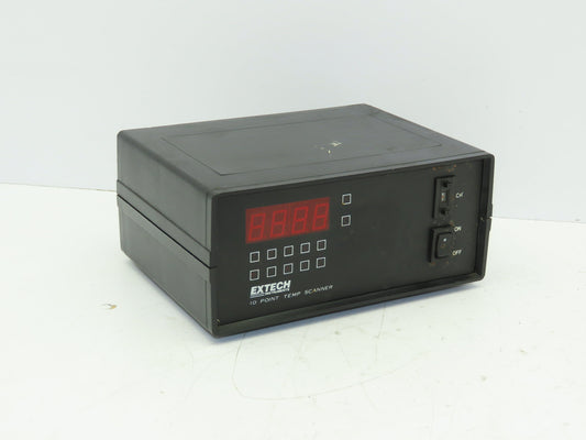 Extech 10 Point Temp Scanner Temperature Indicator Panel Meter