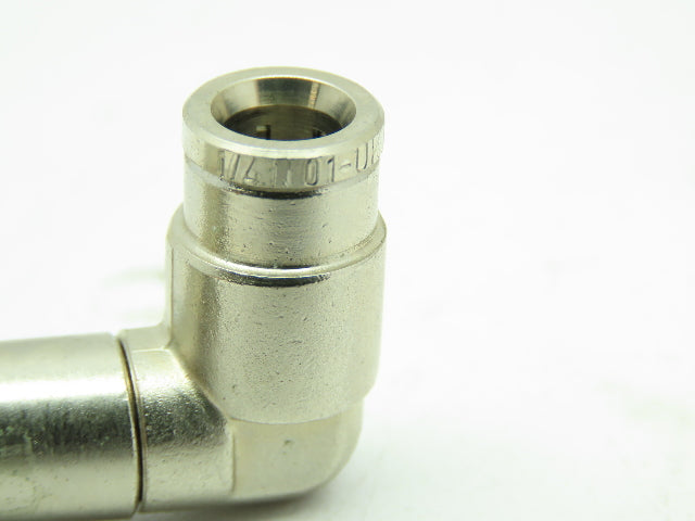 Norgren 	Pneufit 90 Deg Swivel Female Elbow Push Fitting 1/4" Tube 1/4"NPT 10pcs