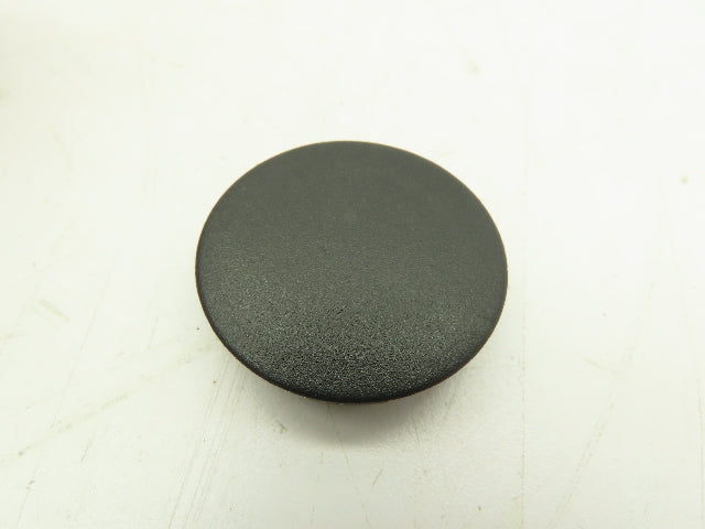 Black Plastic Round Tube Hole Plug Insert Pipe End Cap Cover Head 45mm LOT OF 85