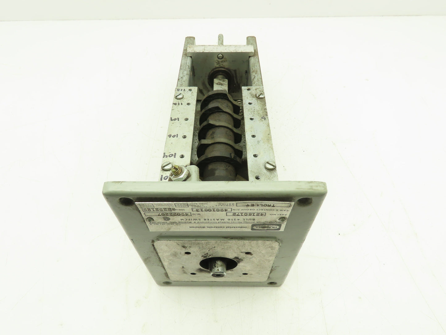 Hubbell 49010013 4216 Cam Operated Master Switch Parts